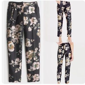 J Crew Collection ∙ Silk Cropped Pants ∙ Size 8